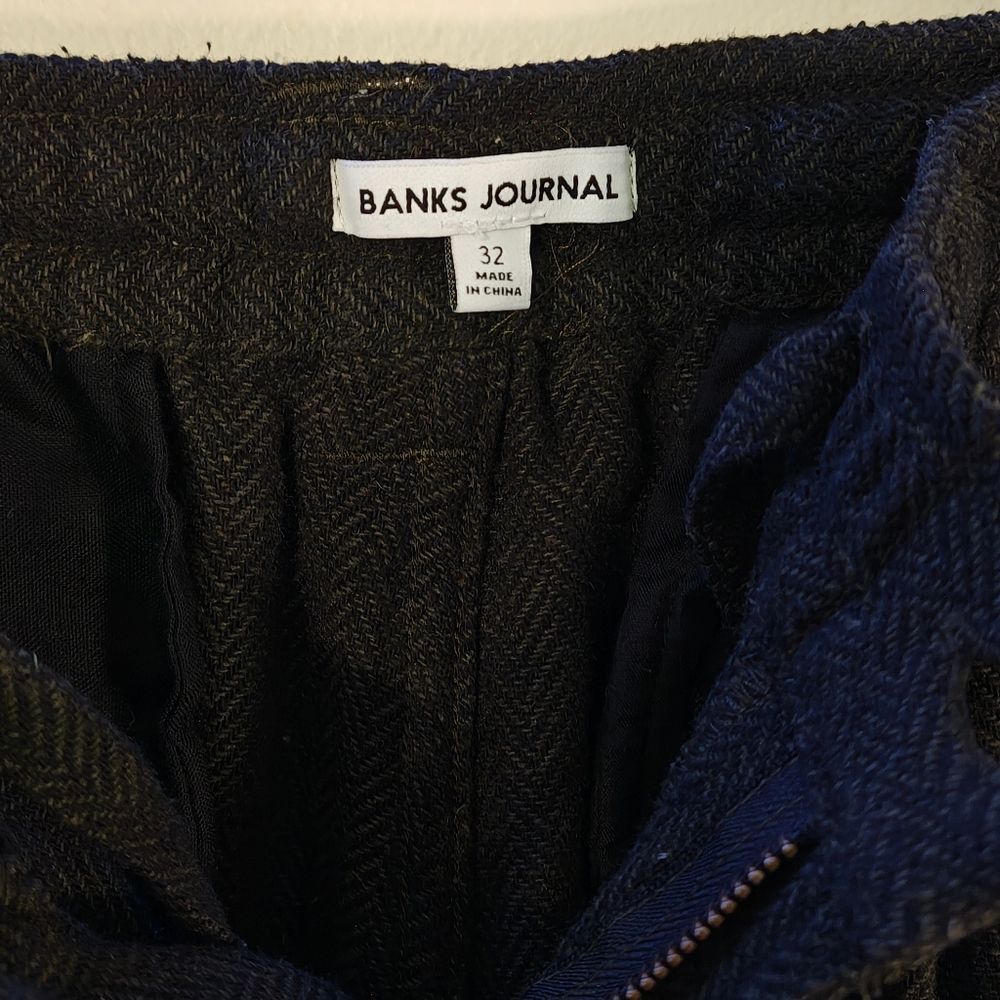 Banks Journal Supply Herringbone Pant - Picture 8 of 8